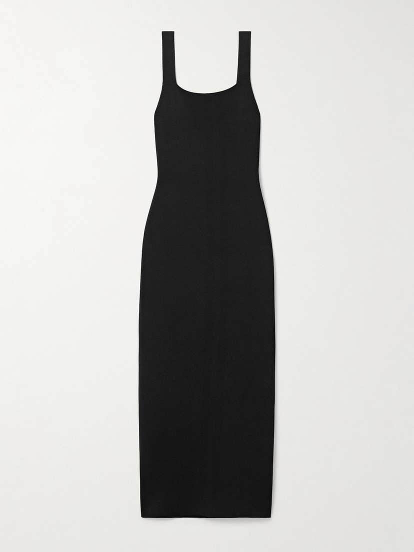 Khaite Dixi Stretch-knit Midi Dress