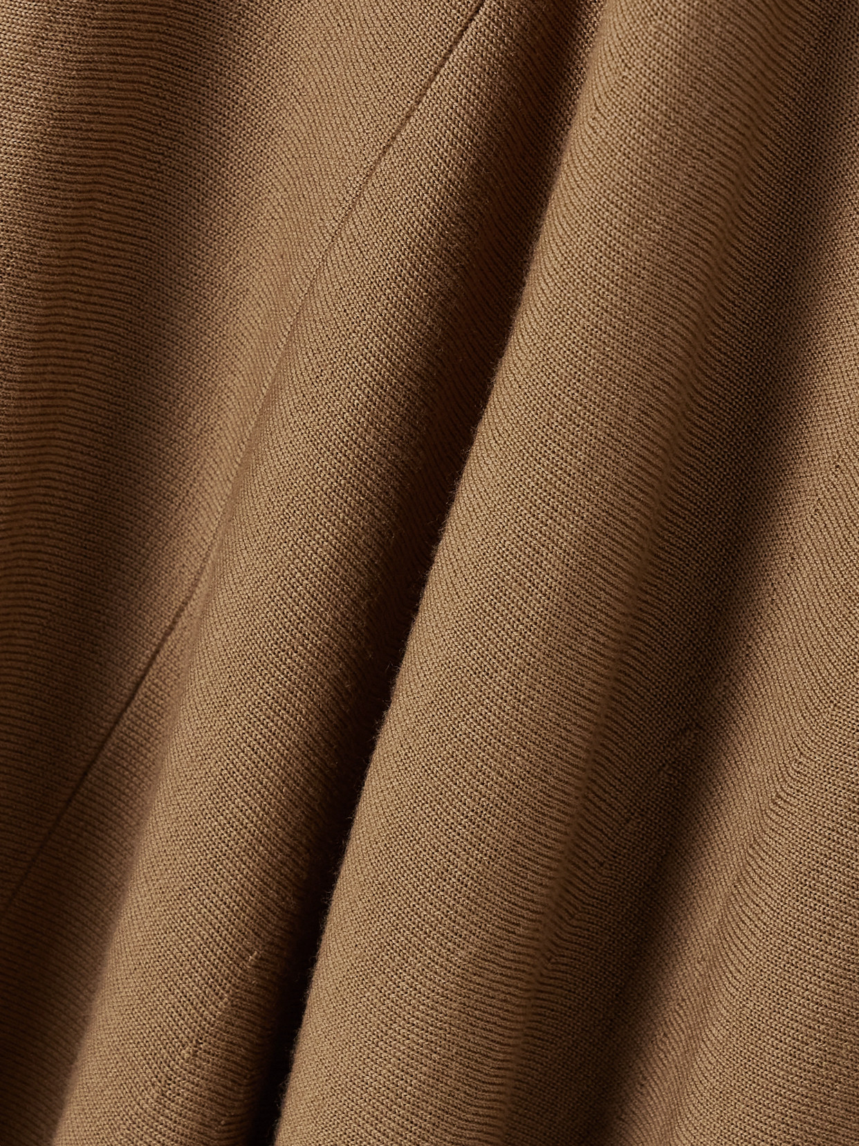 Khaite Asymmetric Wool-blend Midi Skirt