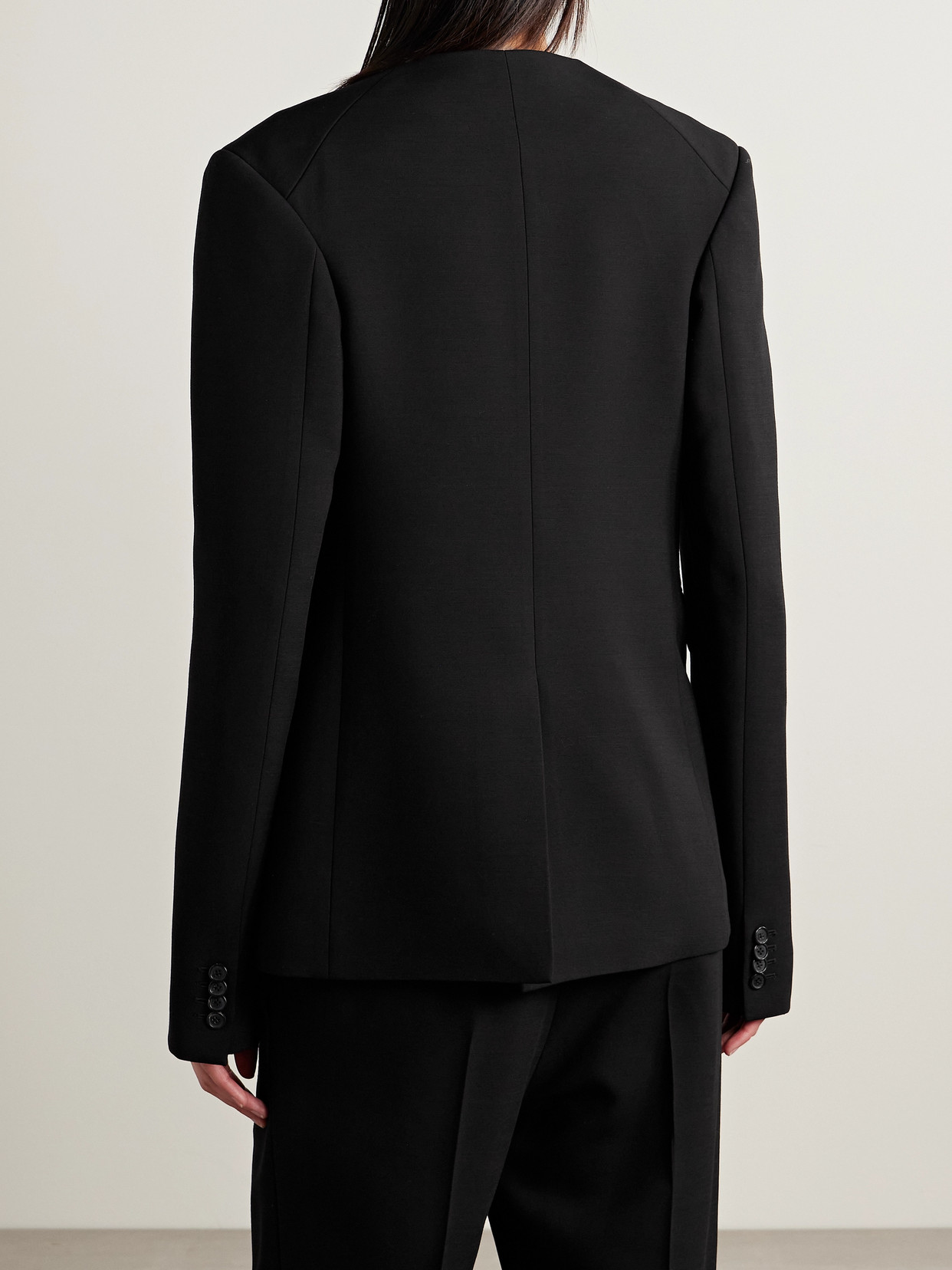 Khaite Jameson Buttoned Blazer