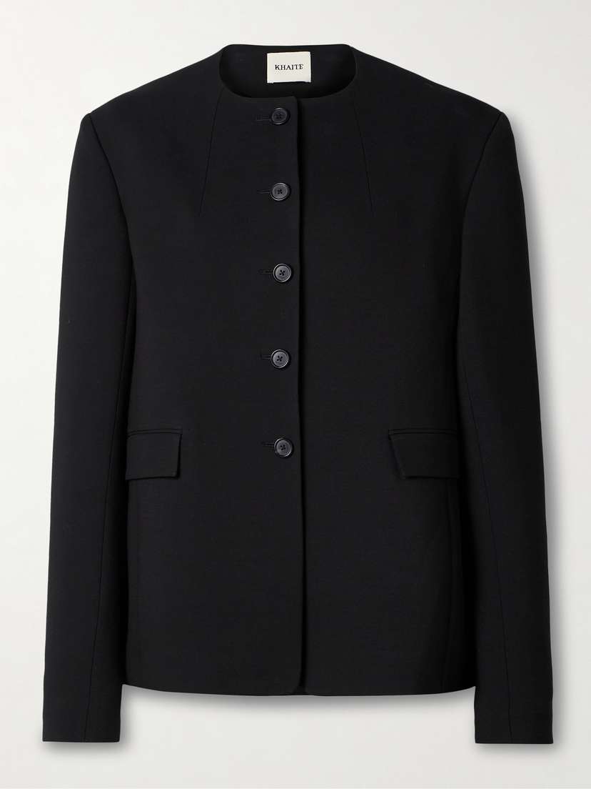 Khaite Jameson Crepe Jacket