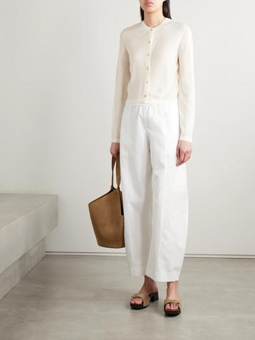 KHAITE Brieta merino wool cardigan