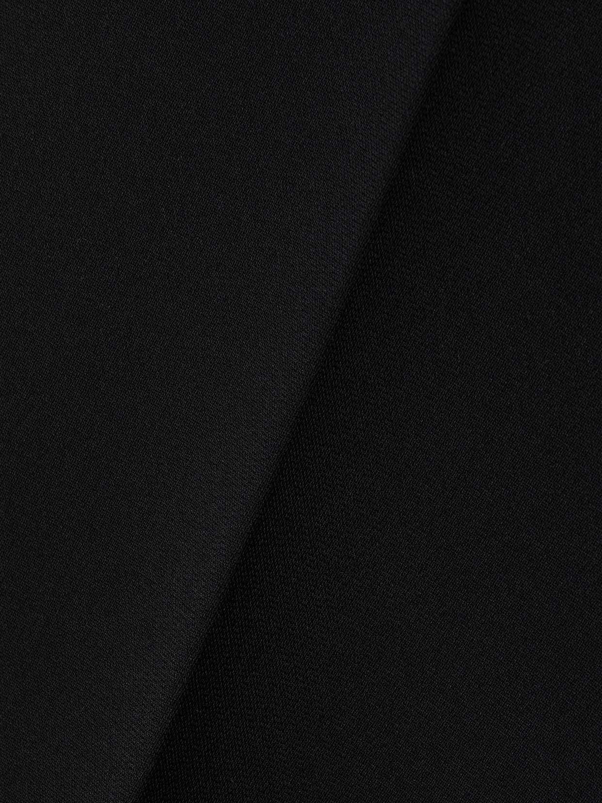 Khaite Micha Satin-trimmed Crepe Shorts In Black