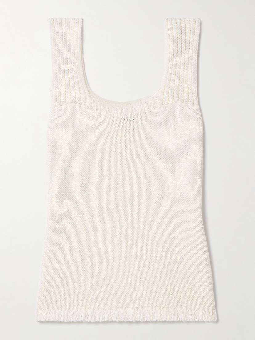 Khaite — Wil cotton tank