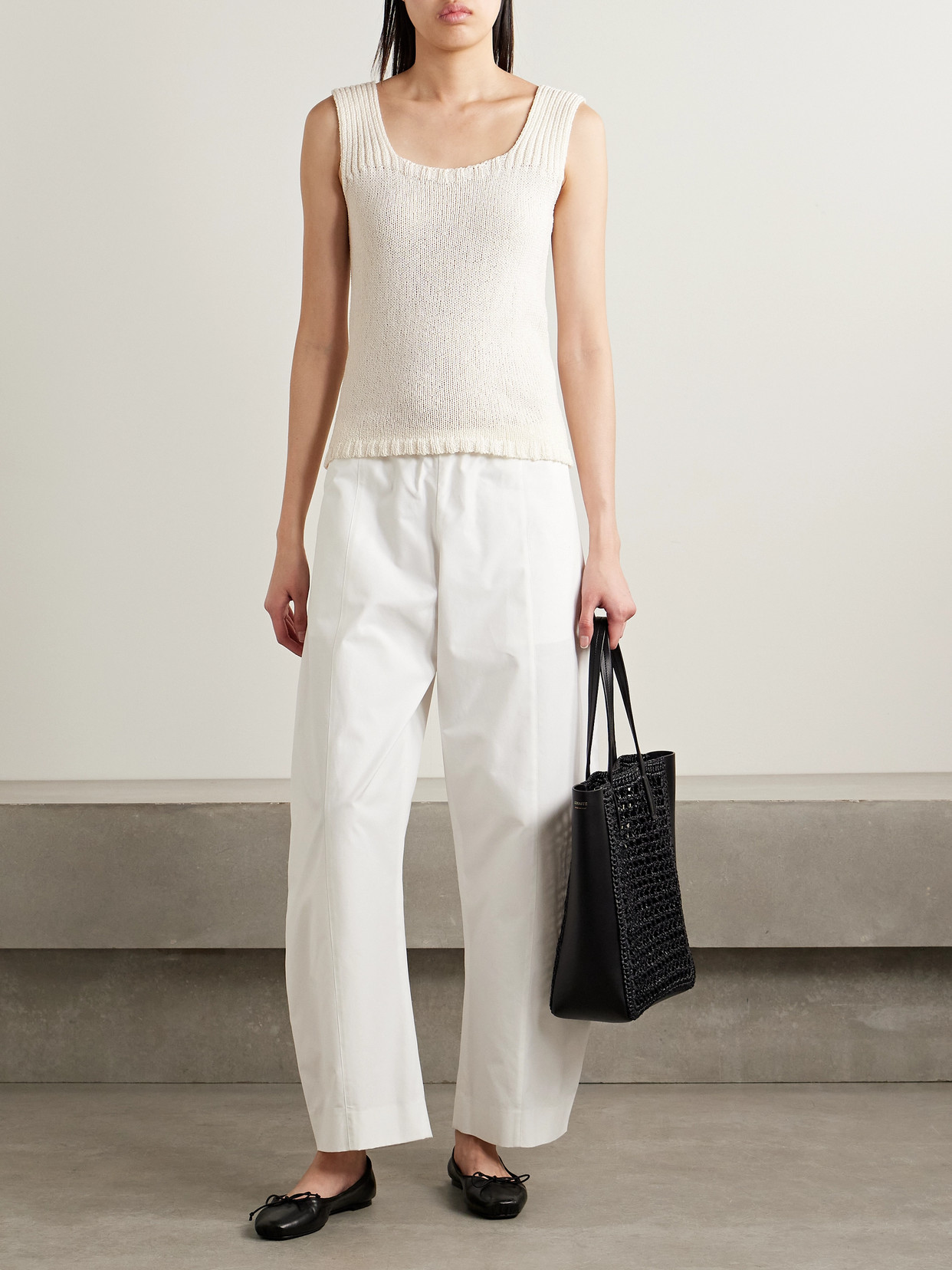 Khaite Wil Knitted Cotton Top