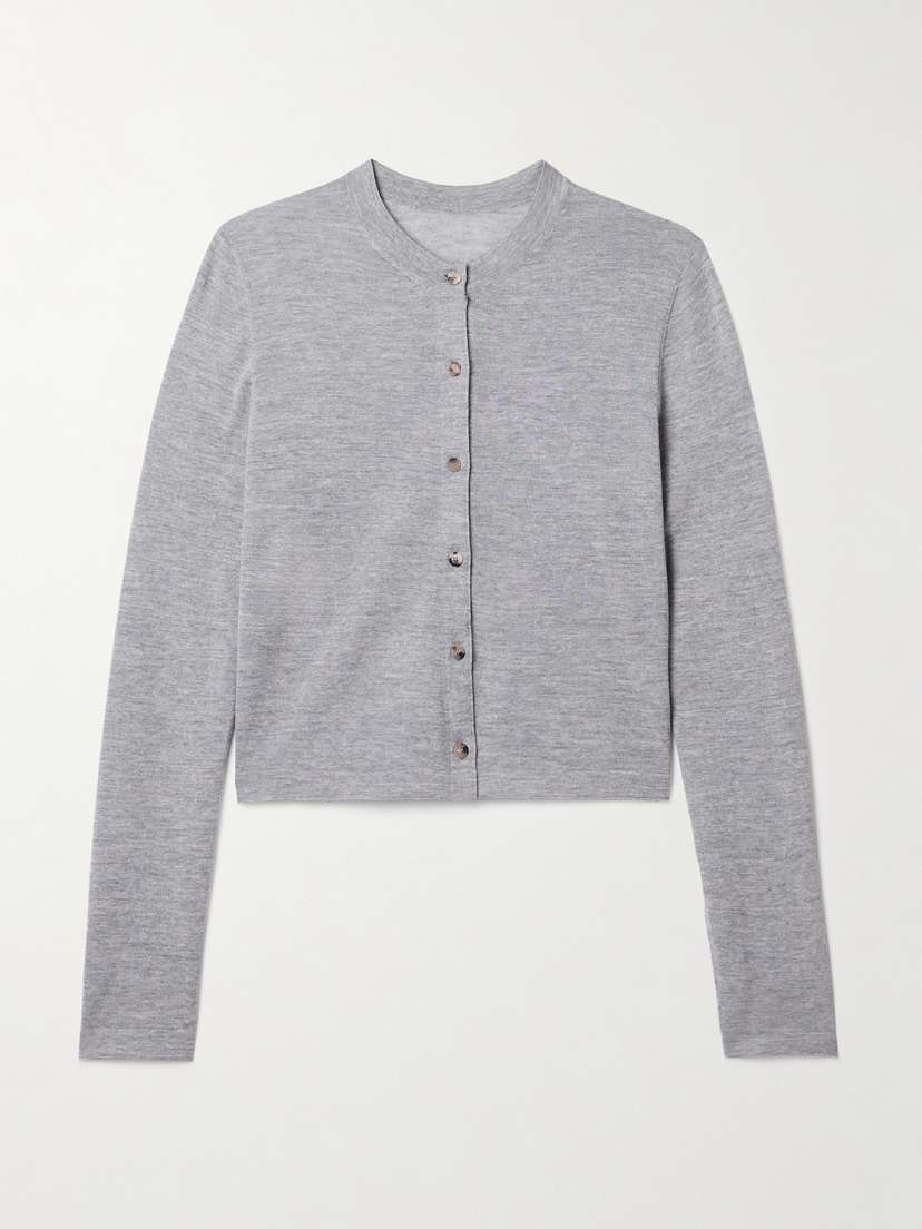 Khaite Brieta Merino Wool Cardigan