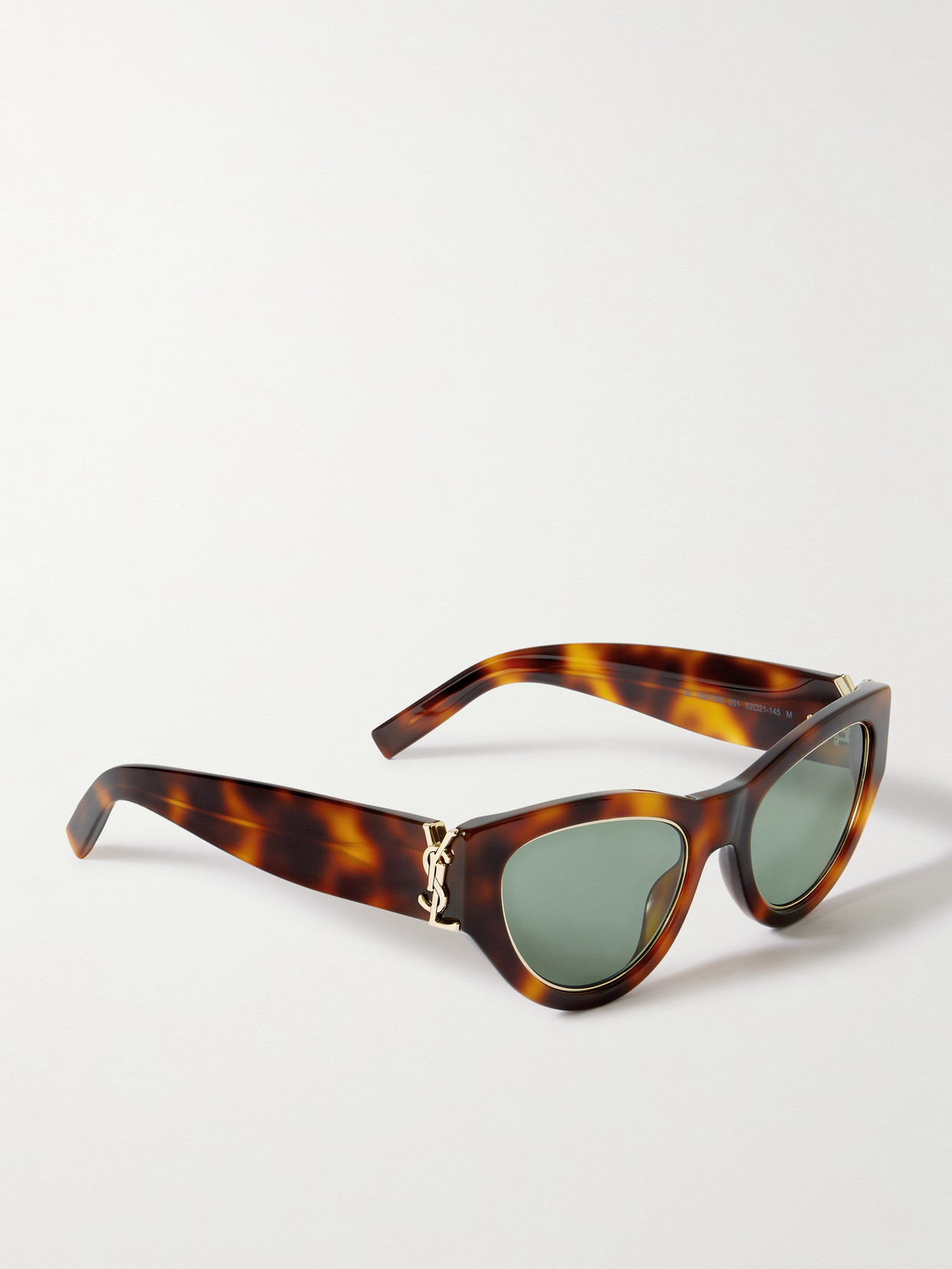 Saint Laurent Cat-eye Tortoiseshell Acetate Sunglasses In Tortoiseshell