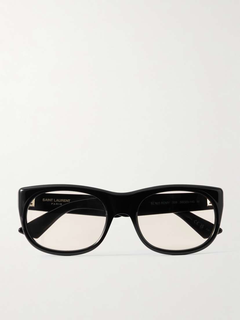 Saint Laurent Eyewear Romy D-frame Acetate Sunglasses