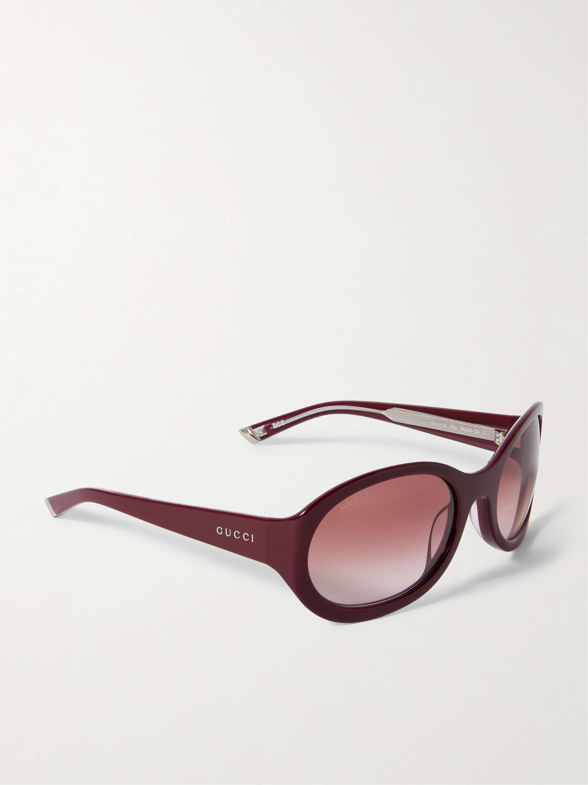 GUCCI EYEWEAR Round frame Acetate Sunglasses NET A PORTER