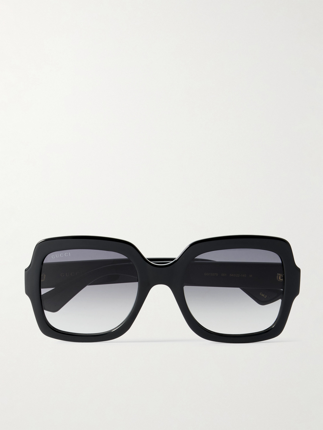 GUCCI EYEWEAR - Square-frame Acetate Sunglasses - Black