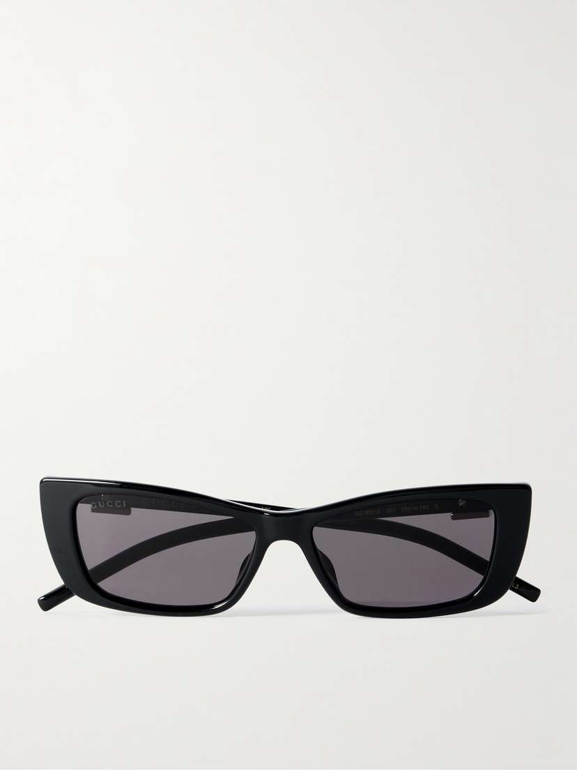 Gucci Eyewear Cat-eye Embellished Acetate Sunglasses