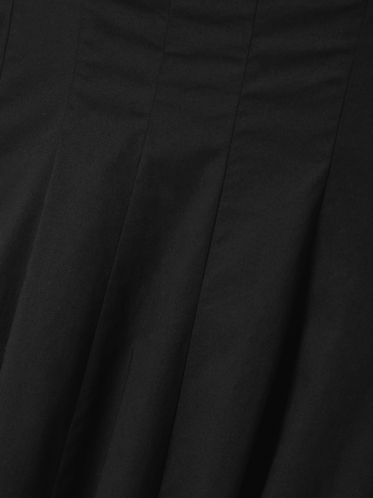 Staud Joy Pleated Cotton-blend Faille Maxi Dress