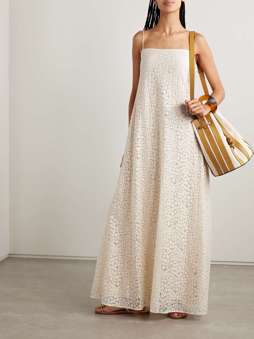 chinese dress ladies Guipure Lace Maxi