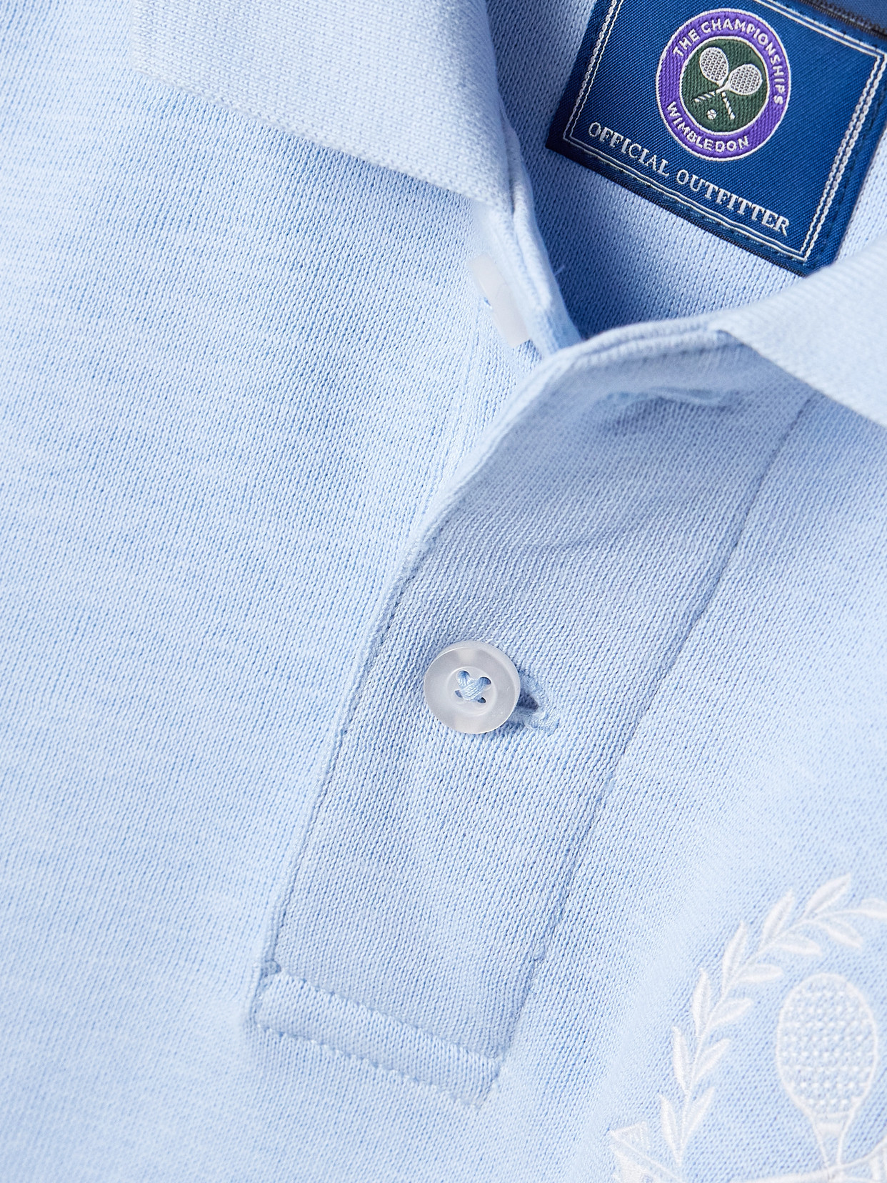 Polo Ralph Lauren X Wimbledon Polo Sweatshirt In Blue
