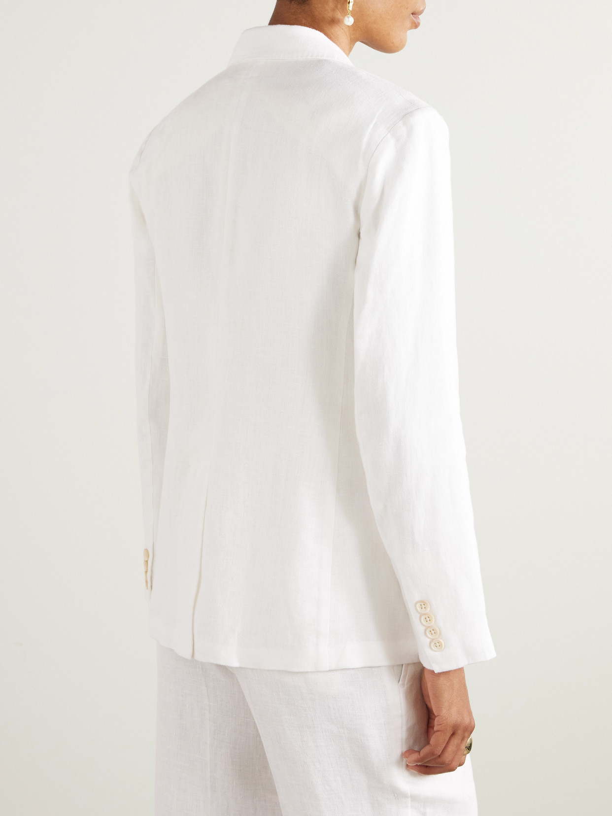 Polo Ralph Lauren Double-breasted Linen Blazer