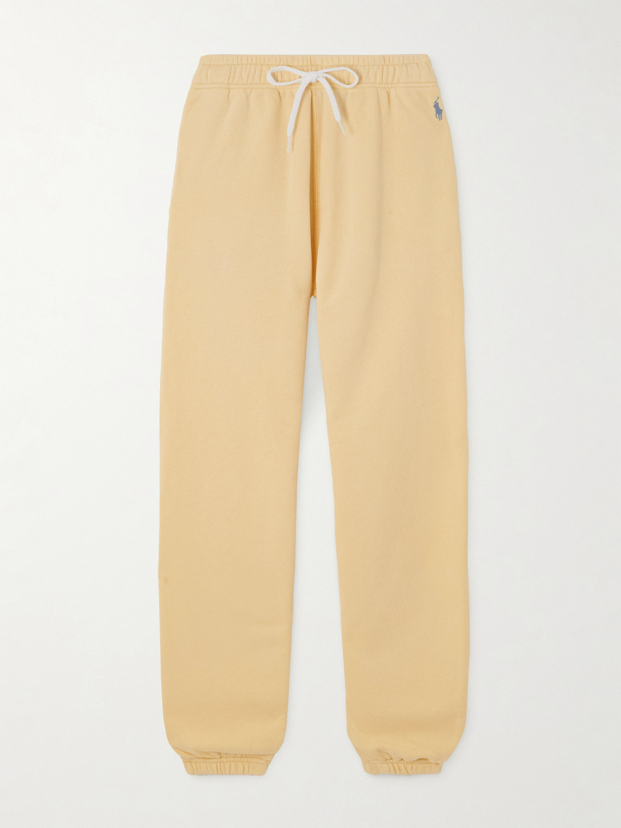 Polo Ralph Lauren Embroidered Cotton-blend Jersey Track Pants