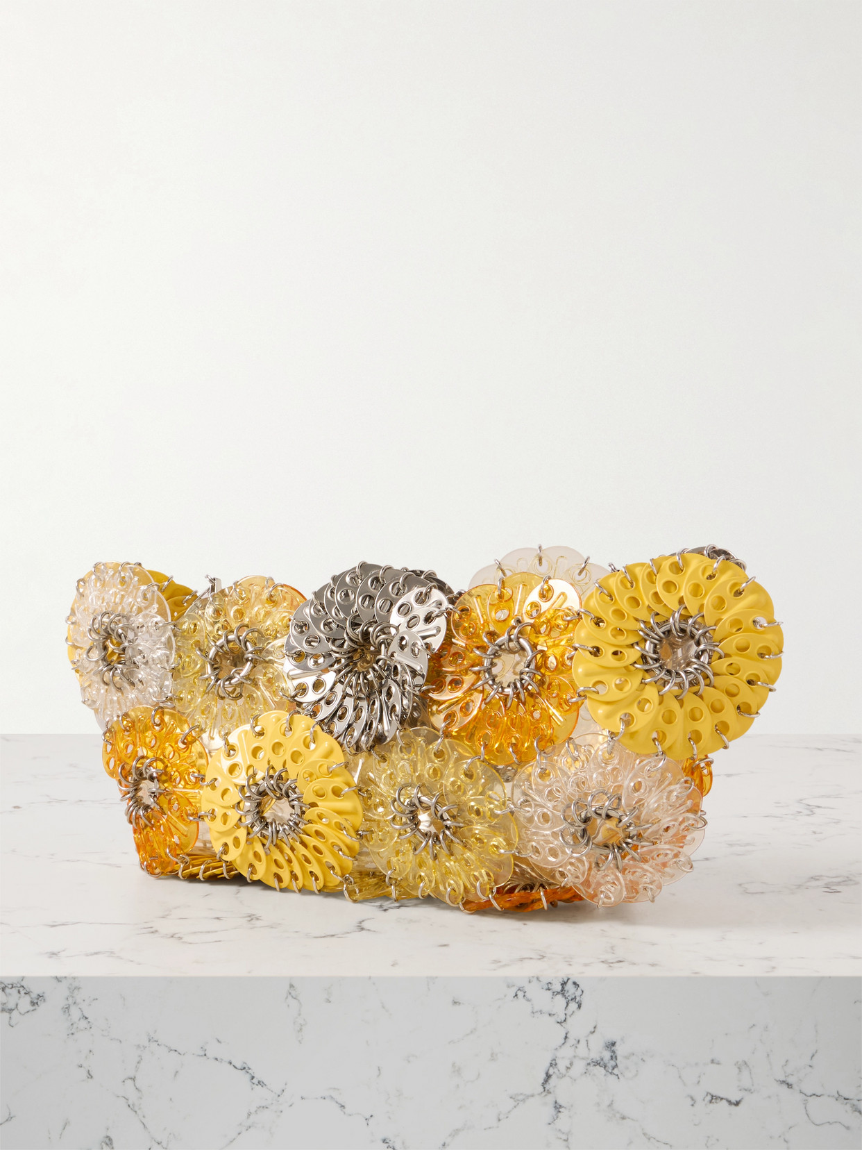 Rabanne Acrylic And Chainmail Shoulder Bag