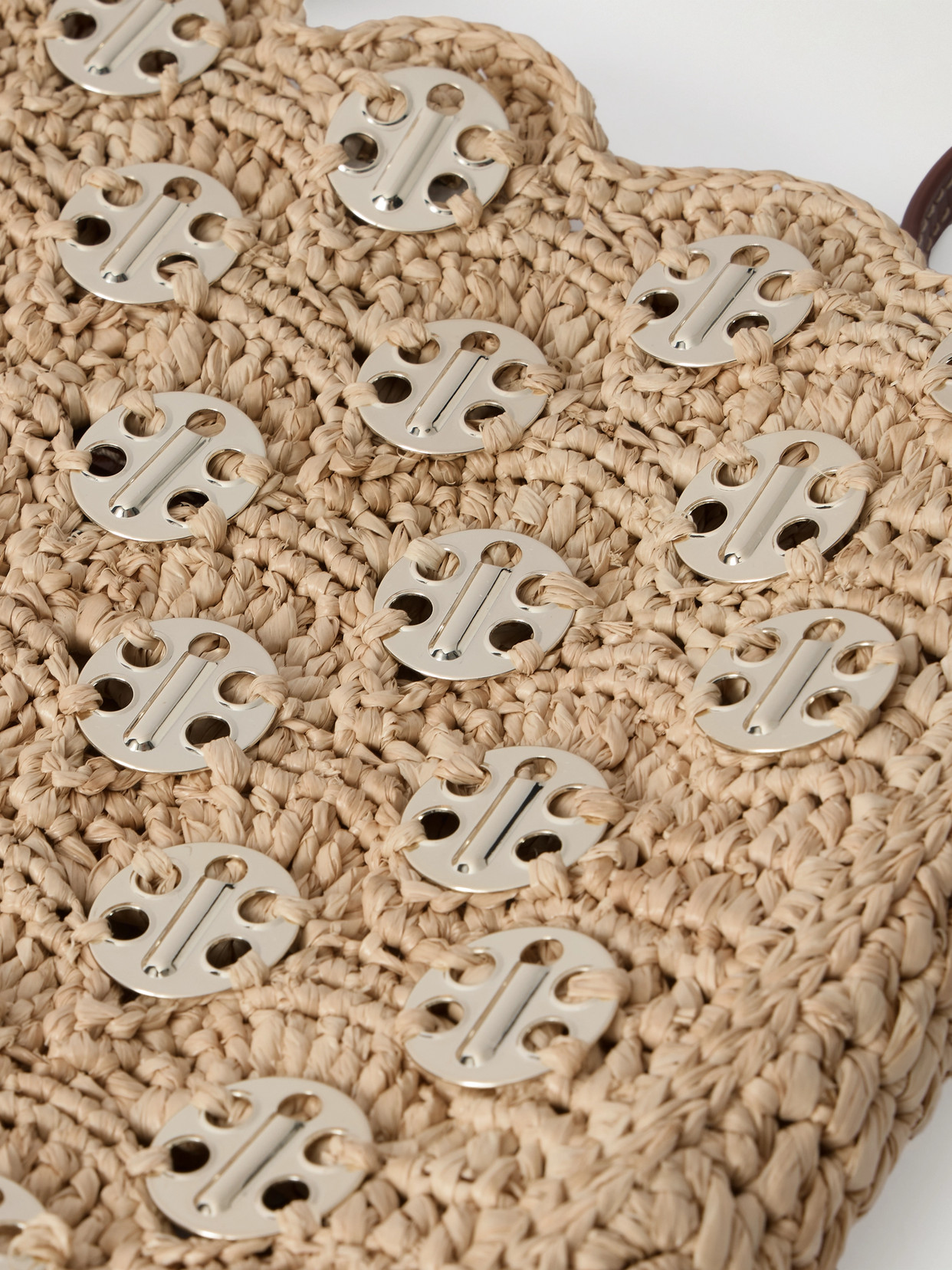 Woven Raffia Shoulder Bag