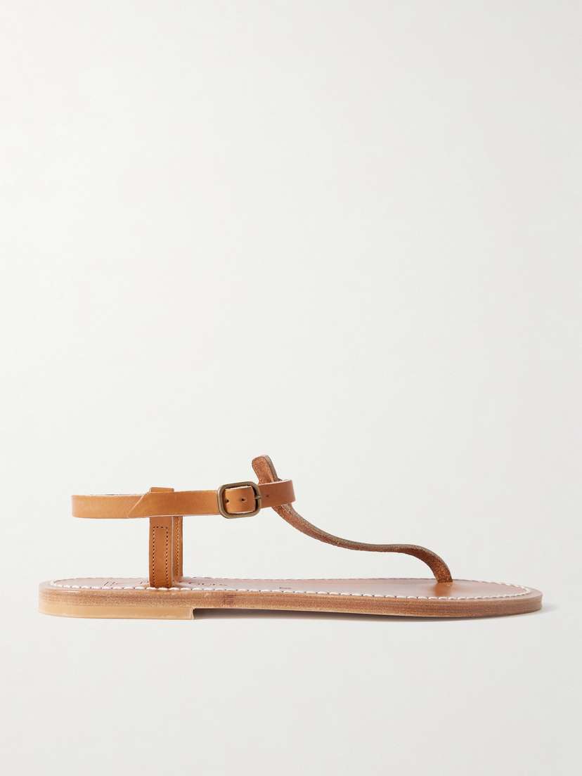 K Jacques St Tropez Picon Leather Sandals