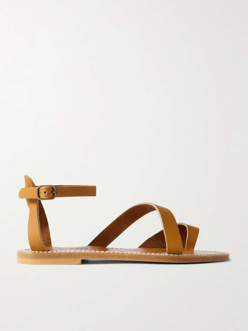 K Jacques St Tropez Anaelle Leather Sandals