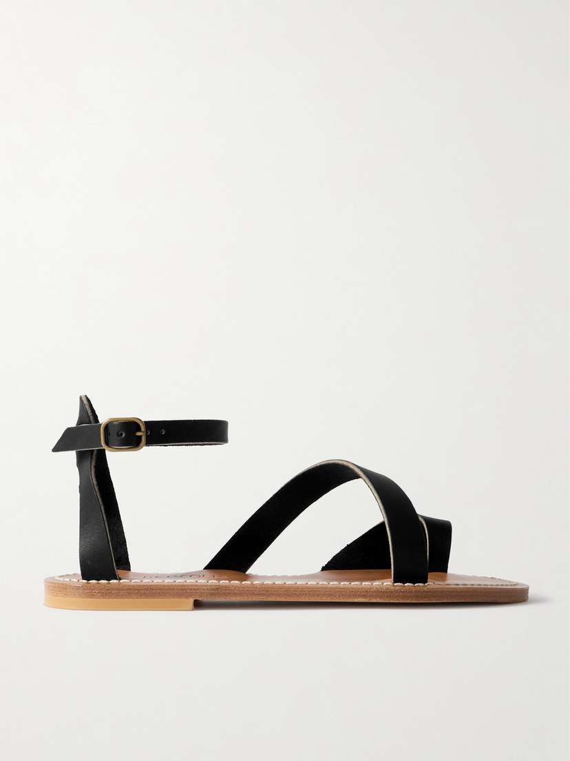 K Jacques St Tropez Anaelle Leather Sandals