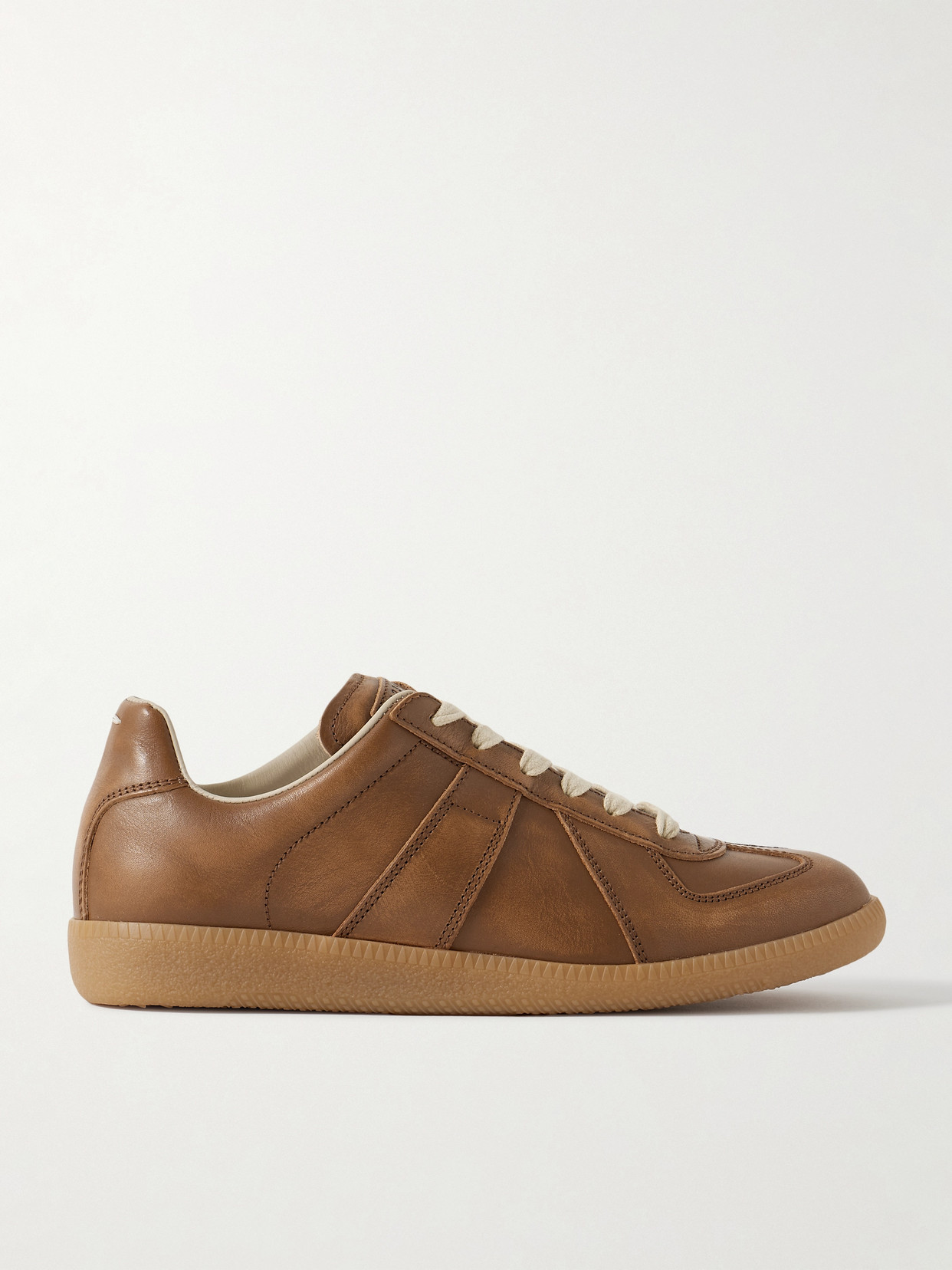 Maison Margiela - Replica Leather Sneakers - Tan