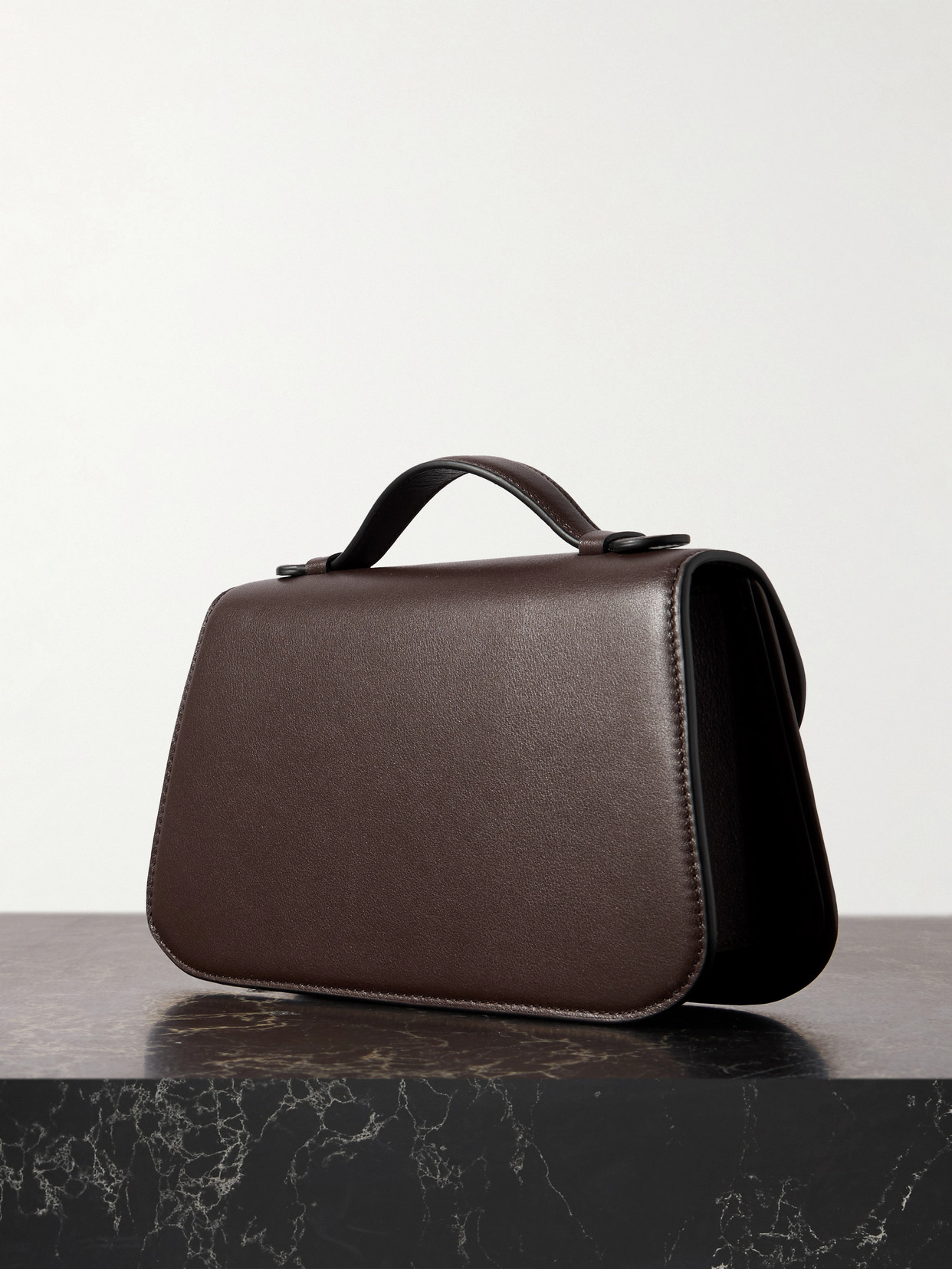 Neous Phoenix Leather And Raffia Tote