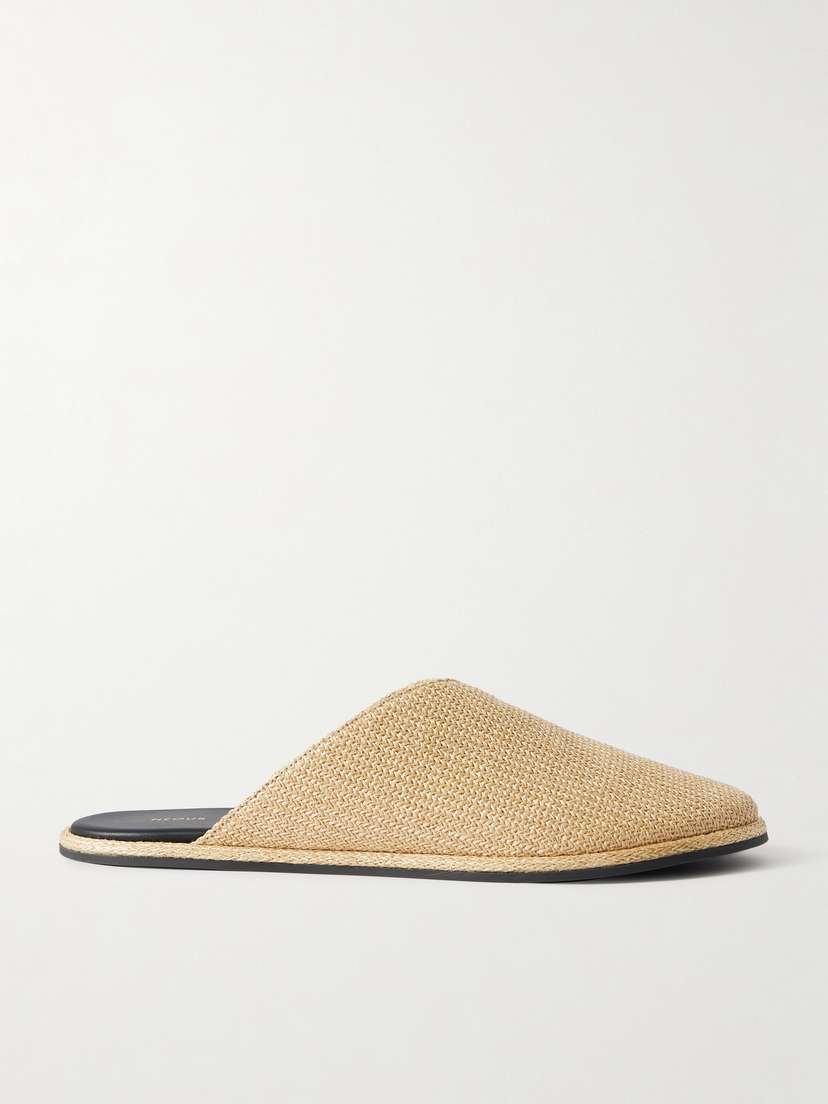 NEOUS Attik Raffia Mules