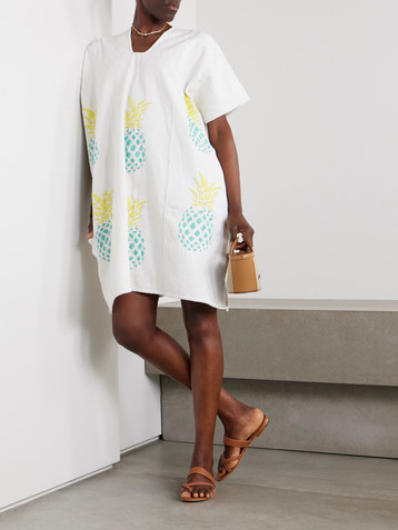 PIPPA HOLT Embroidered cotton huipil