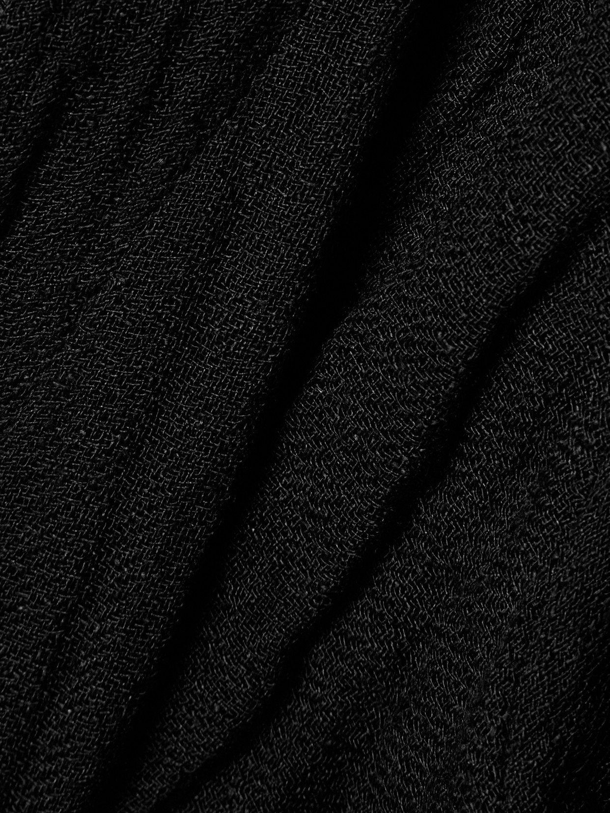 Lisa Marie Fernandez Cropped Tie-front Linen-blend Gauze Top In Black