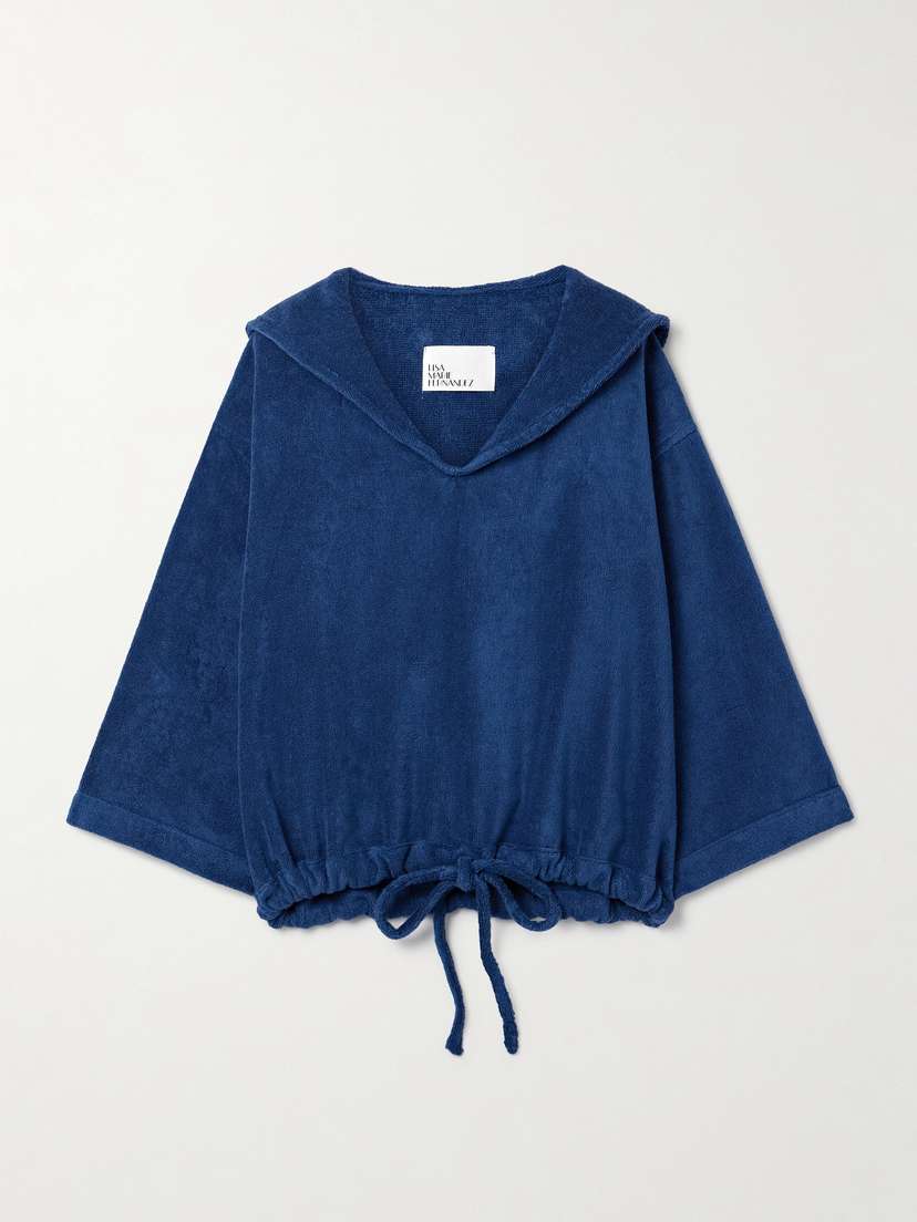 Lisa Marie Fernandez Sailor Cotton-terry Top