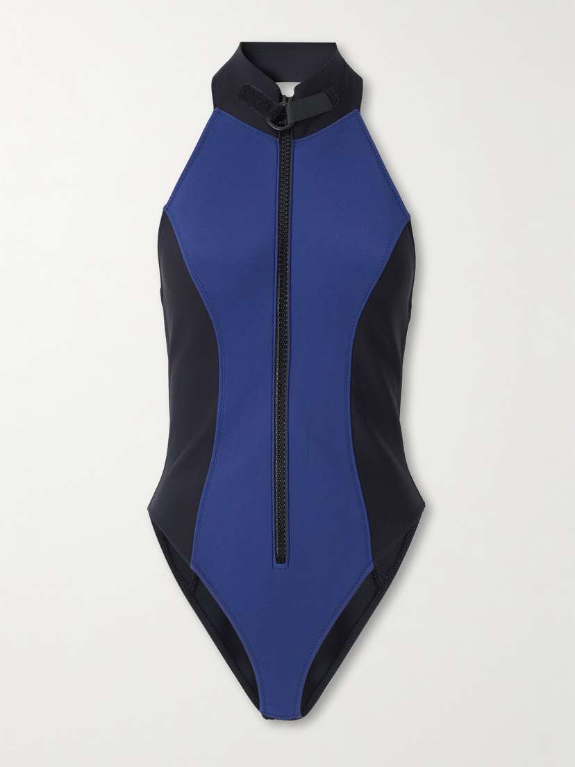 Lisa Marie Fernandez The Lisa Marie Open-back Neoprene Swimsuit