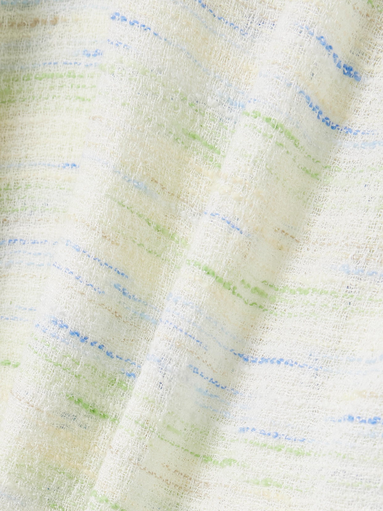 Lisa Marie Fernandez Hooded Striped Linen-blend Gauze Poncho