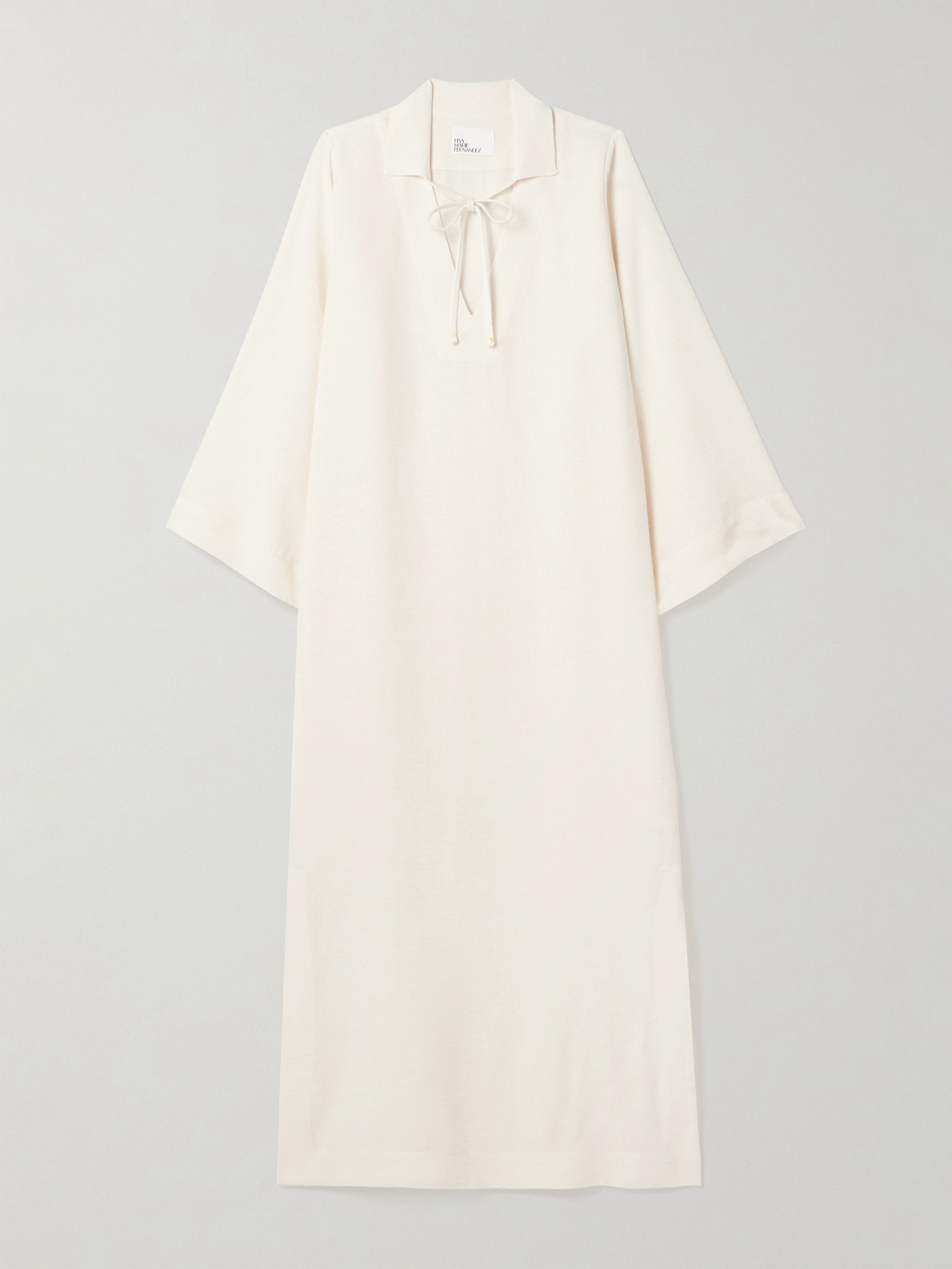 Lisa Marie Fernandez Shantung Maxi Dress