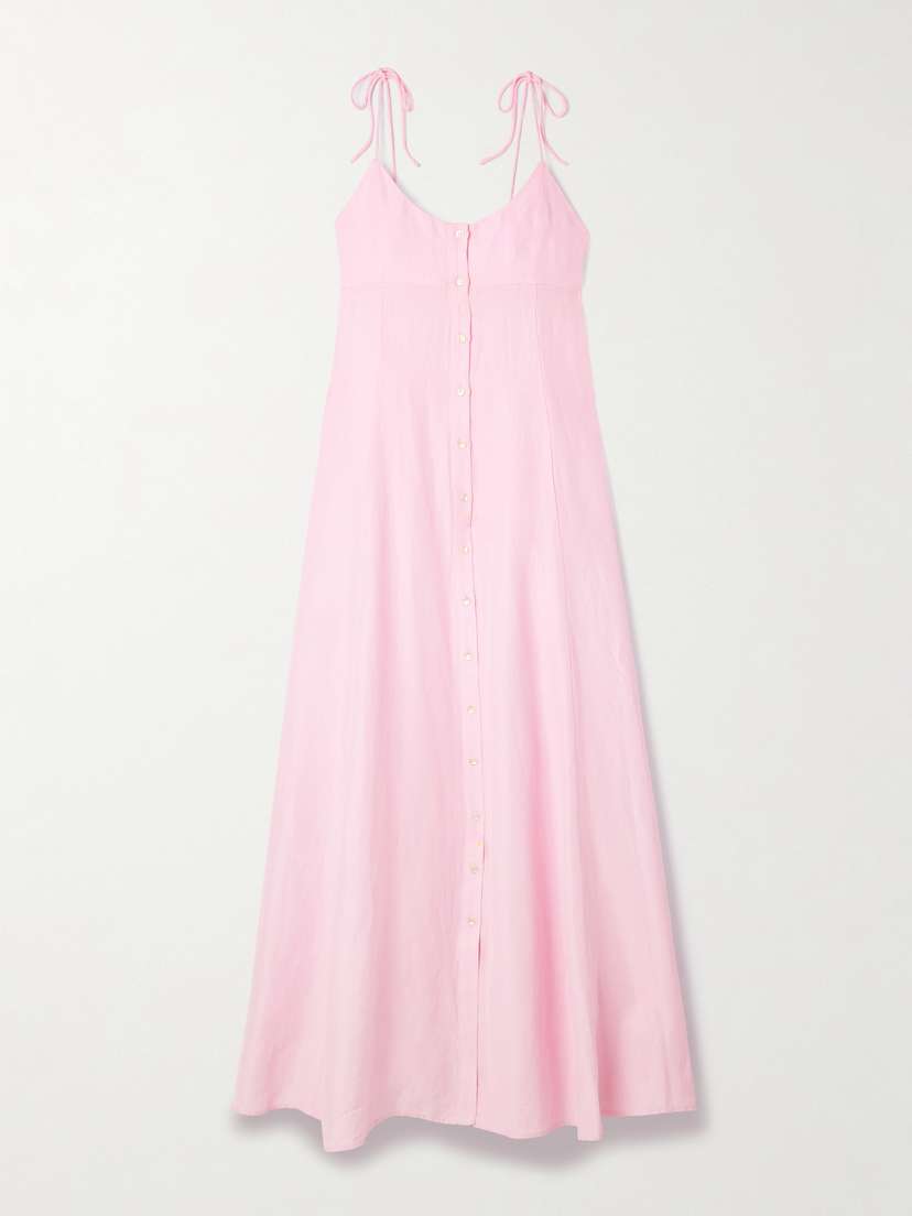 Rosie Assoulin High Garden Woven Maxi Dress