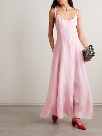Rosie Assoulin High Garden woven maxi dress