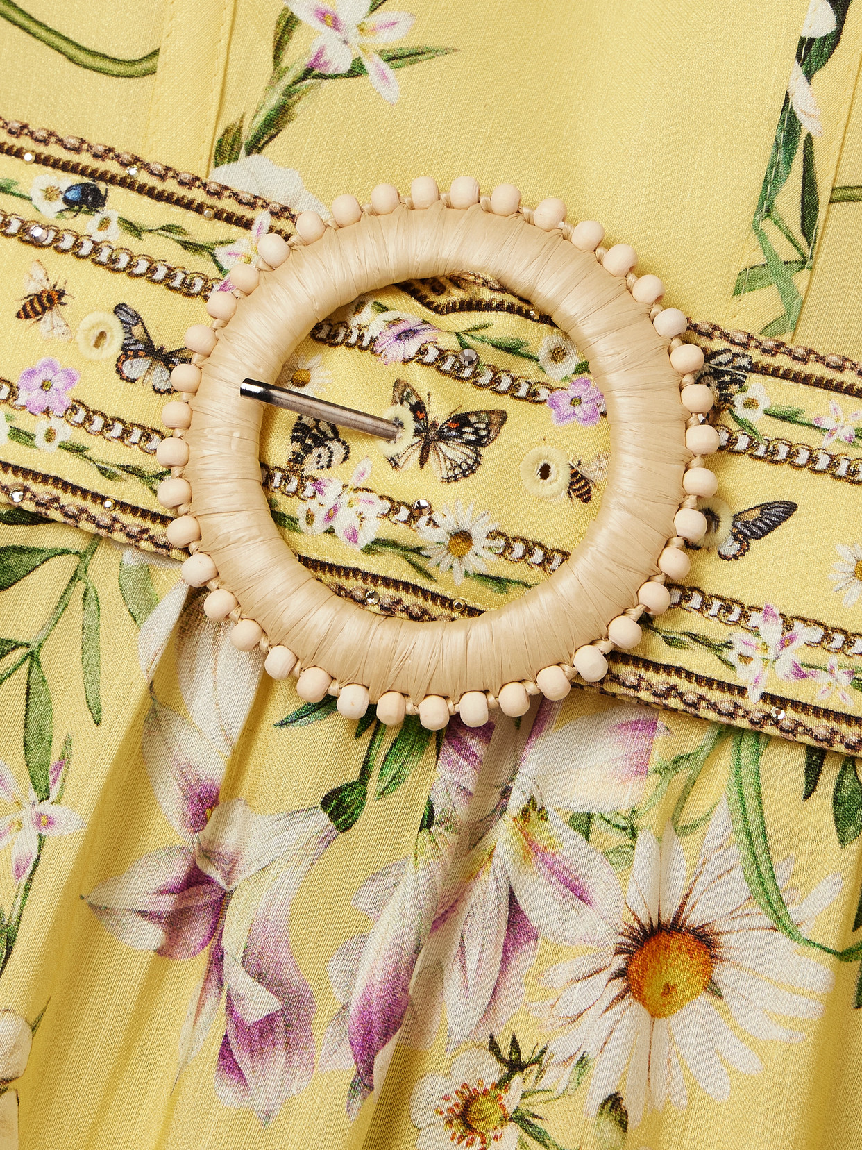 Camilla Off-the-shoulder Gathered Floral-print Linen And Silk-blend Maxi Dress In Yellow