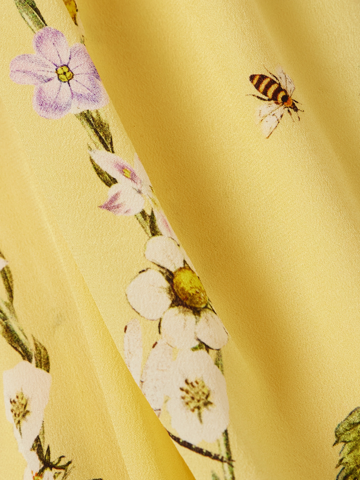 CAMILLA CRYSTAL-EMBELLISHED PRINTED SILK CREPE DE CHINE MINI DRESS