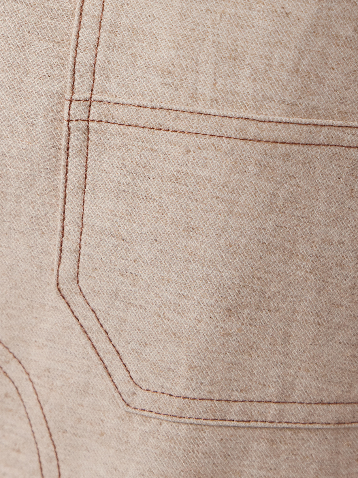 Cult Gaia Wynn Cotton And Linen-blend Wide-leg Cargo Pants In Neutrals