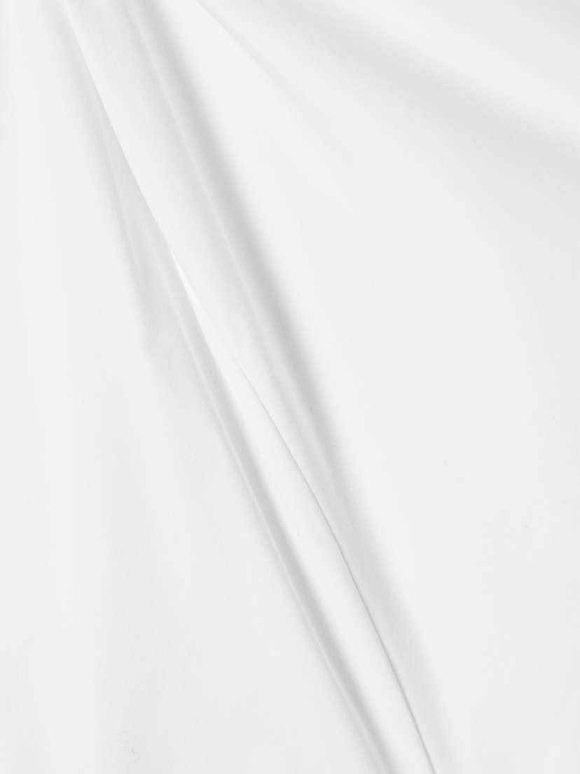 Araceli One-shoulder Gathered Cotton-blend Poplin Midi Dress - US0 | Image | 3
