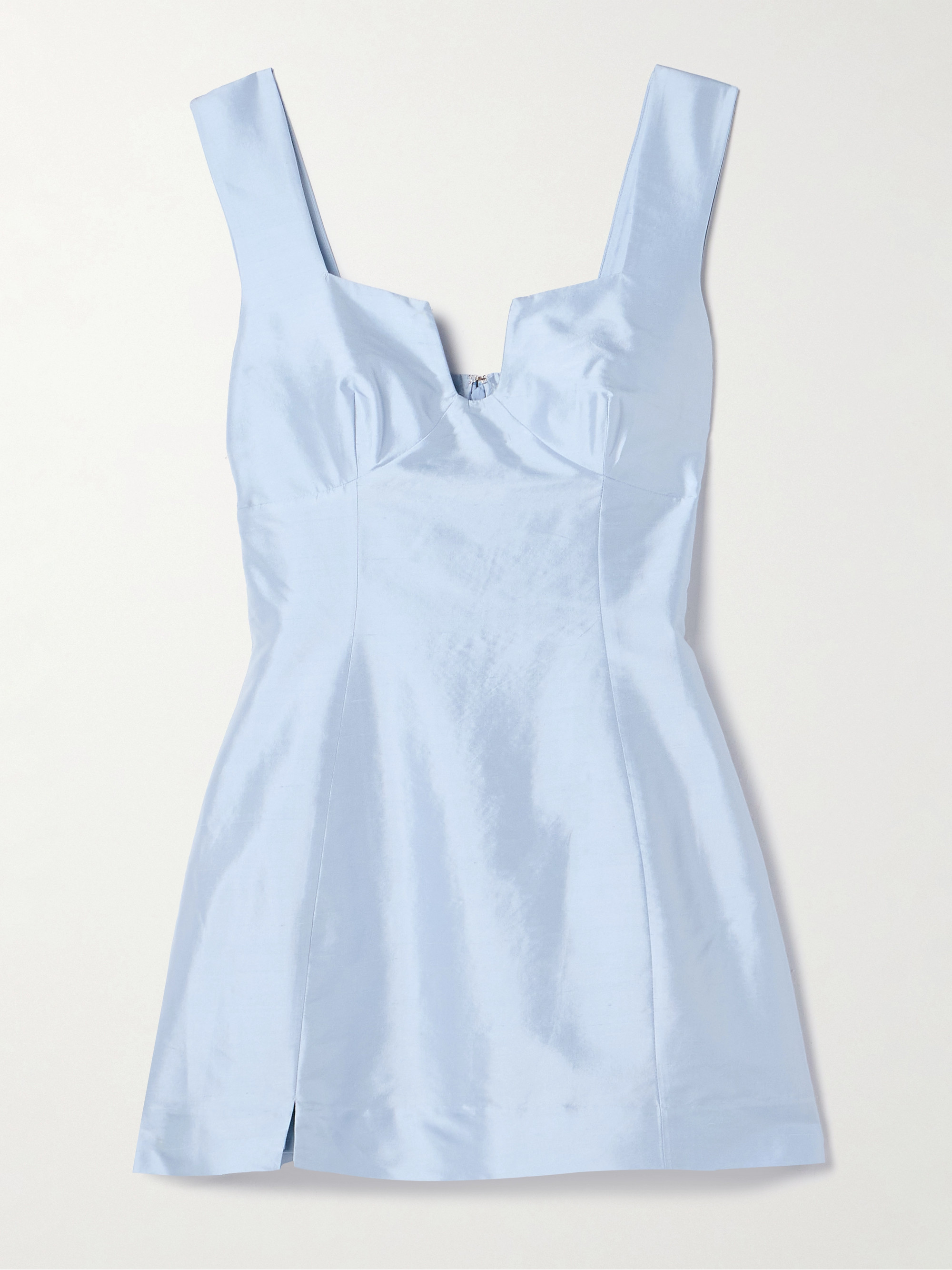 knit mini dress white Harper Cream White Open Back Knit Mini Dress