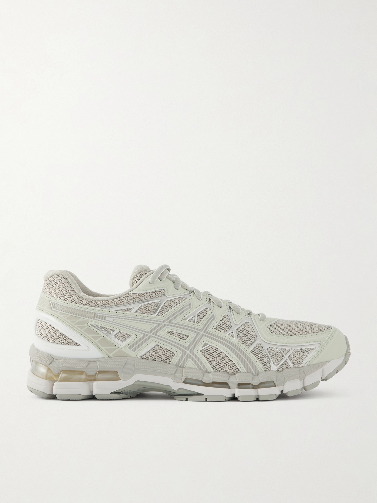 Asics - Gel-kayano® 20 Rubber-trimmed Mesh Sneakers - Beige