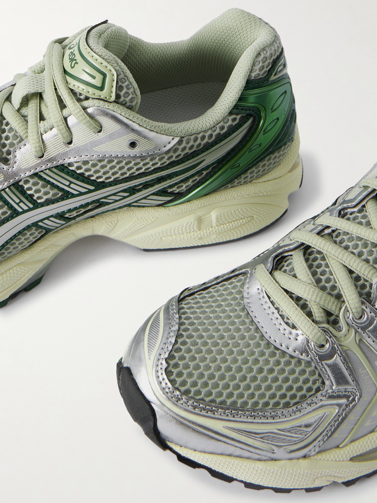 Gel-Kayano 14 Metallic And Rubber-Trimmed Sneakers