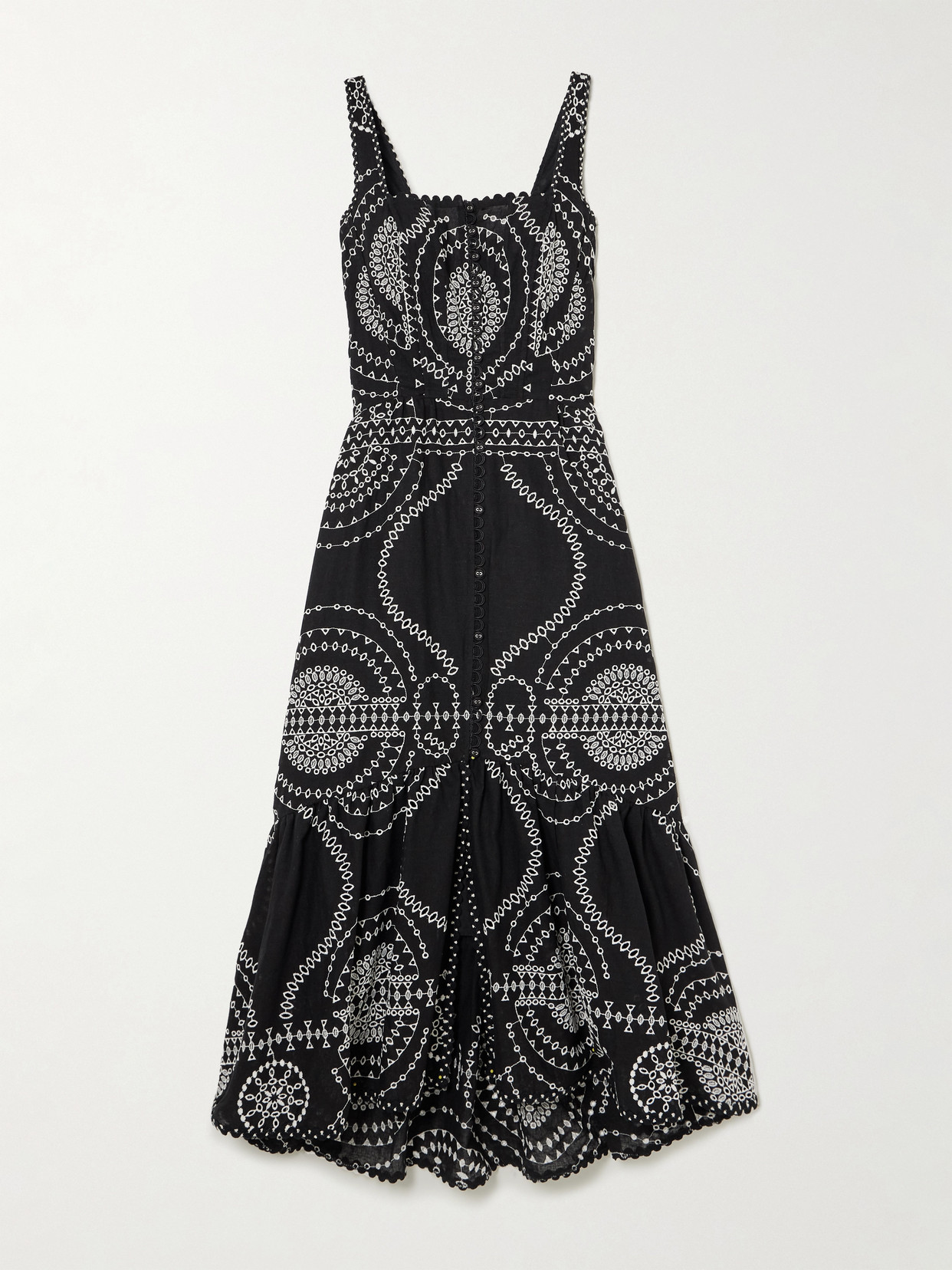 Charo Ruiz Greba Long Maxi Dress In Black In Black