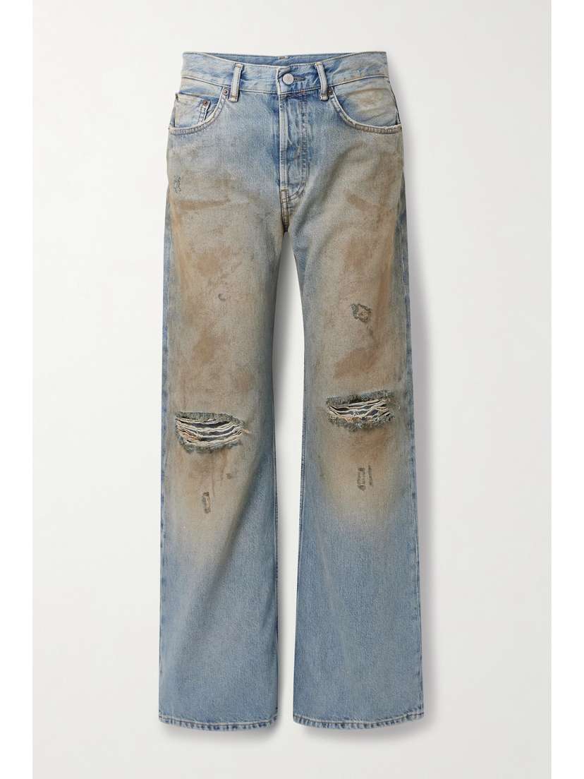 Acne Studios 2021 Distressed Organic Jeans