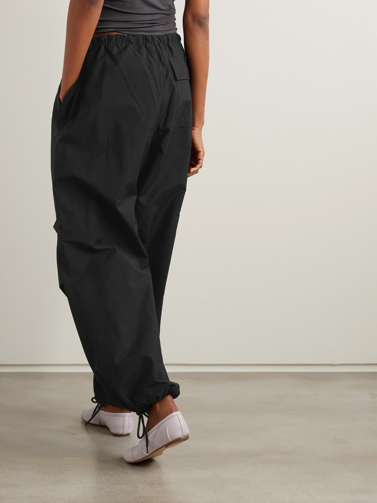 Acne Studios Cotton-blend Wide-leg Cargo Pants