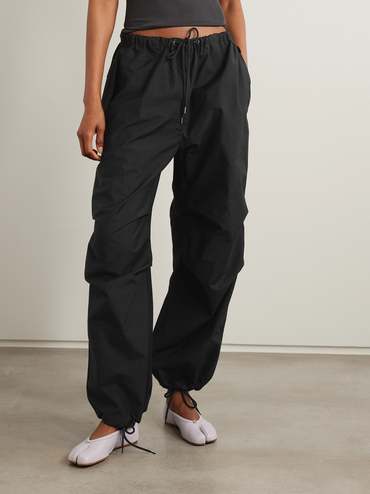 Acne Studios Cotton-blend Wide-leg Cargo Pants