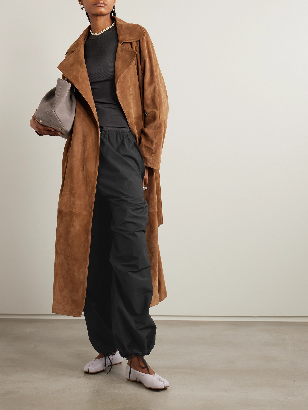 Acne Studios Cotton-blend Wide-leg Cargo Pants
