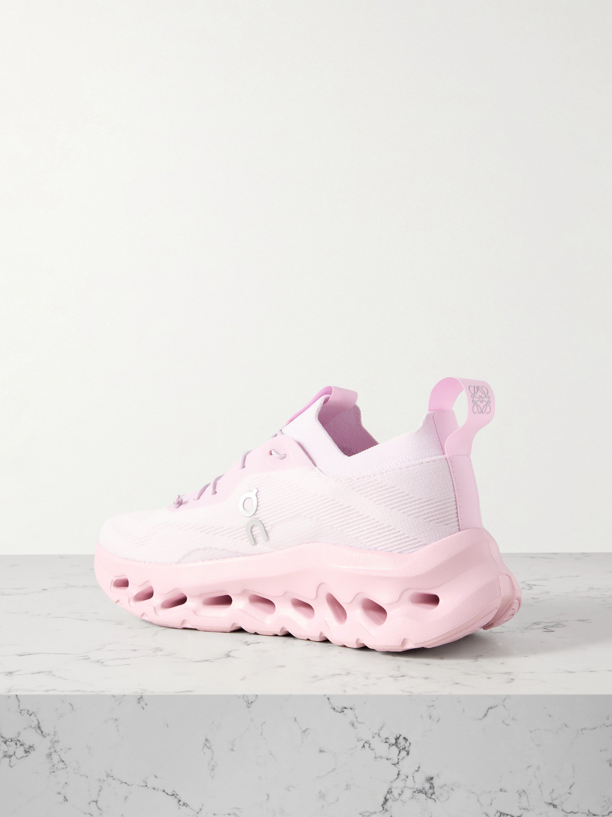 Shop Loewe + On Cloudtilt Stretch Recycled-knit Sneakers