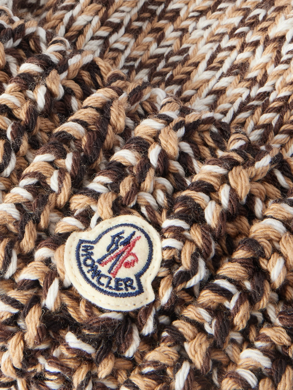 Moncler Hat Hats Beige In Brown
