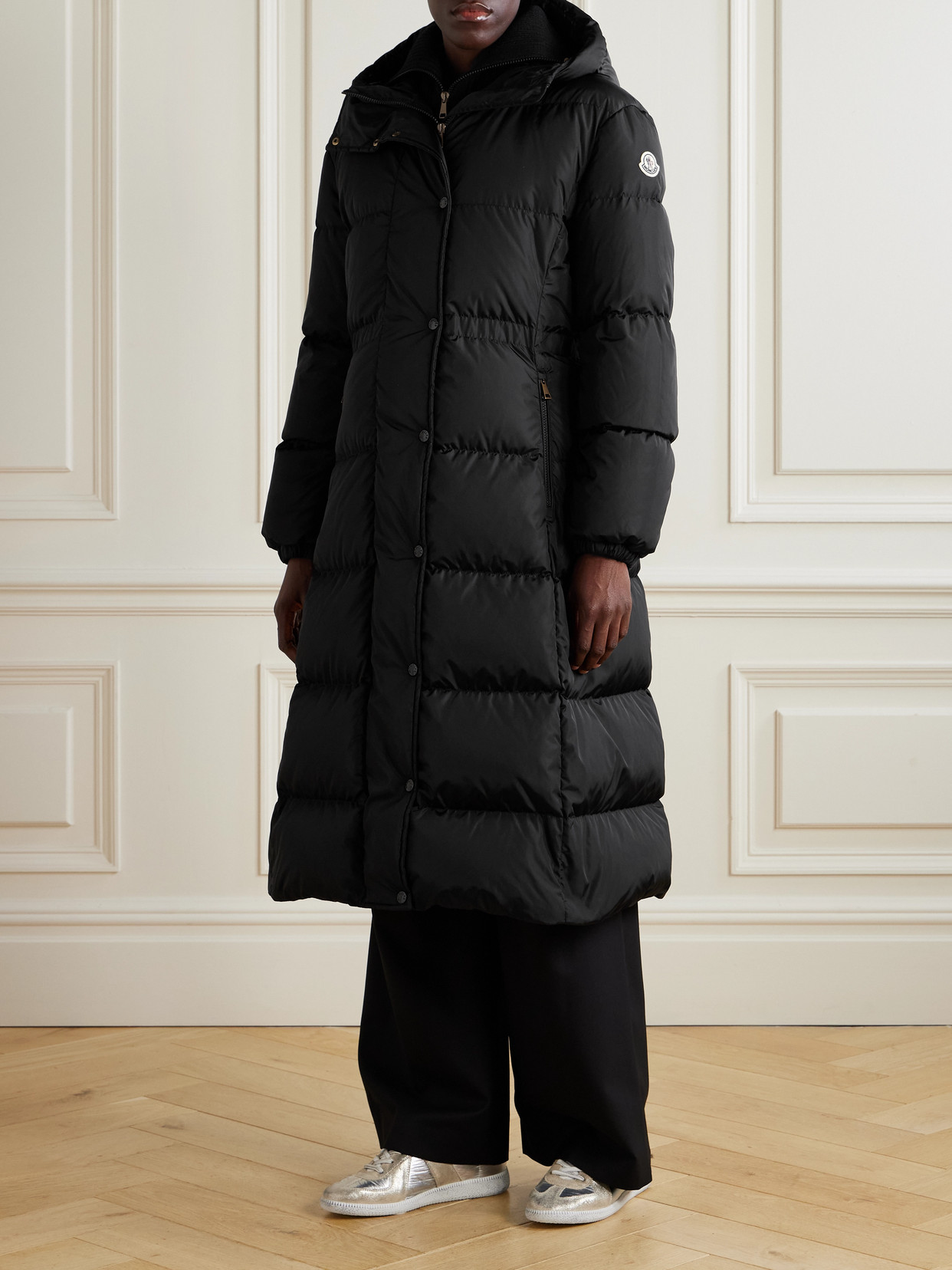 Chamer Hooded Quilted Down Coat